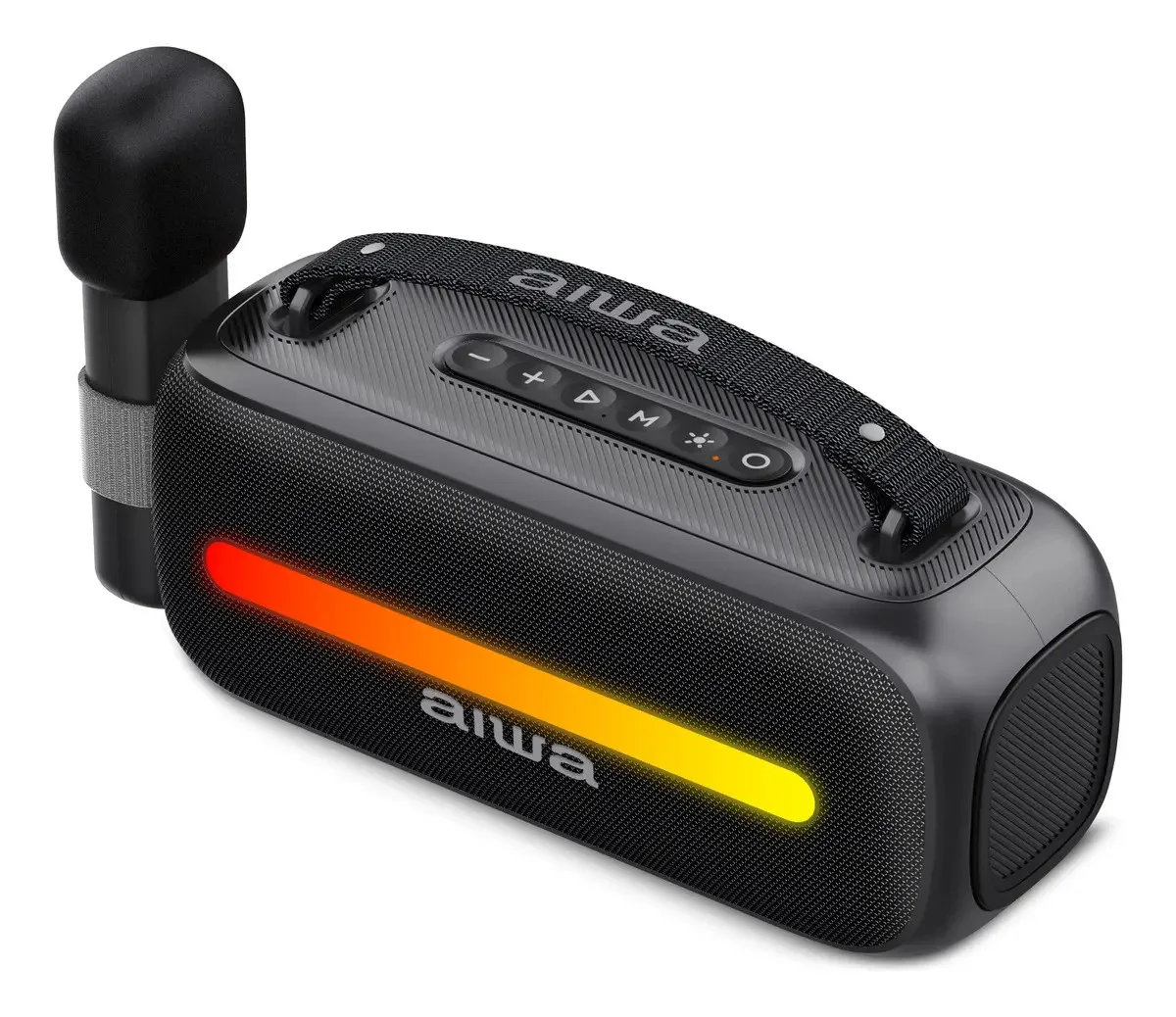 Parlante Bluetooth Aiwa AWS-S40BT con Karaoke (Portátil)
