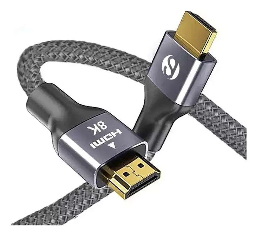 Cable HDMI 2.1 Ultra HD 8K 60Hz / 4K 120Hz 48Gbps (3 metros)