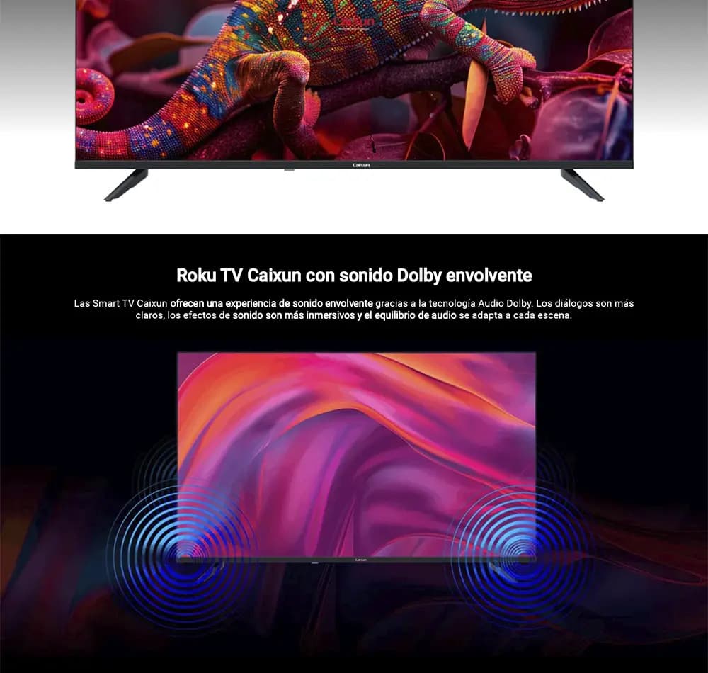 Caixun Smart TV 32" HD Google TV - detalle 4