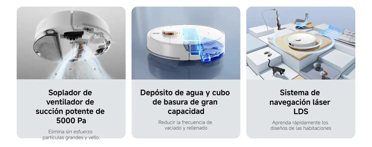 Xiaomi Robot Vacuum S40C - detalle 1